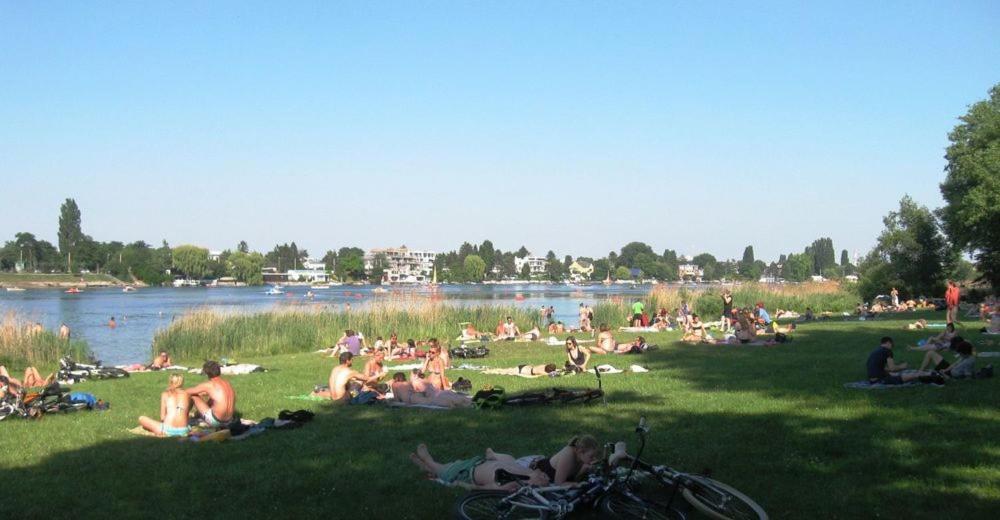 Schoenes Living Am Donauufer Vienna Exterior photo
